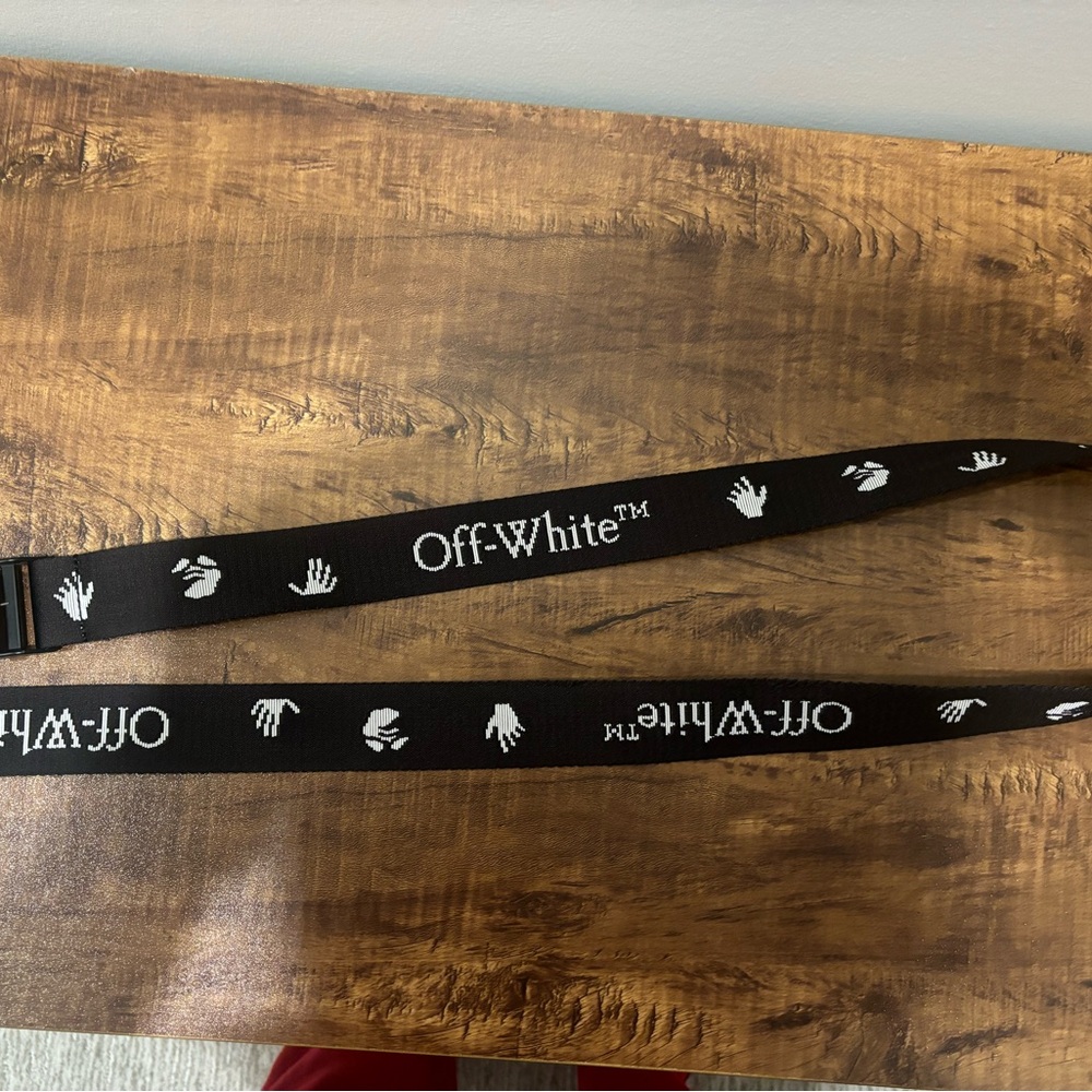 Off-White- black utility belt